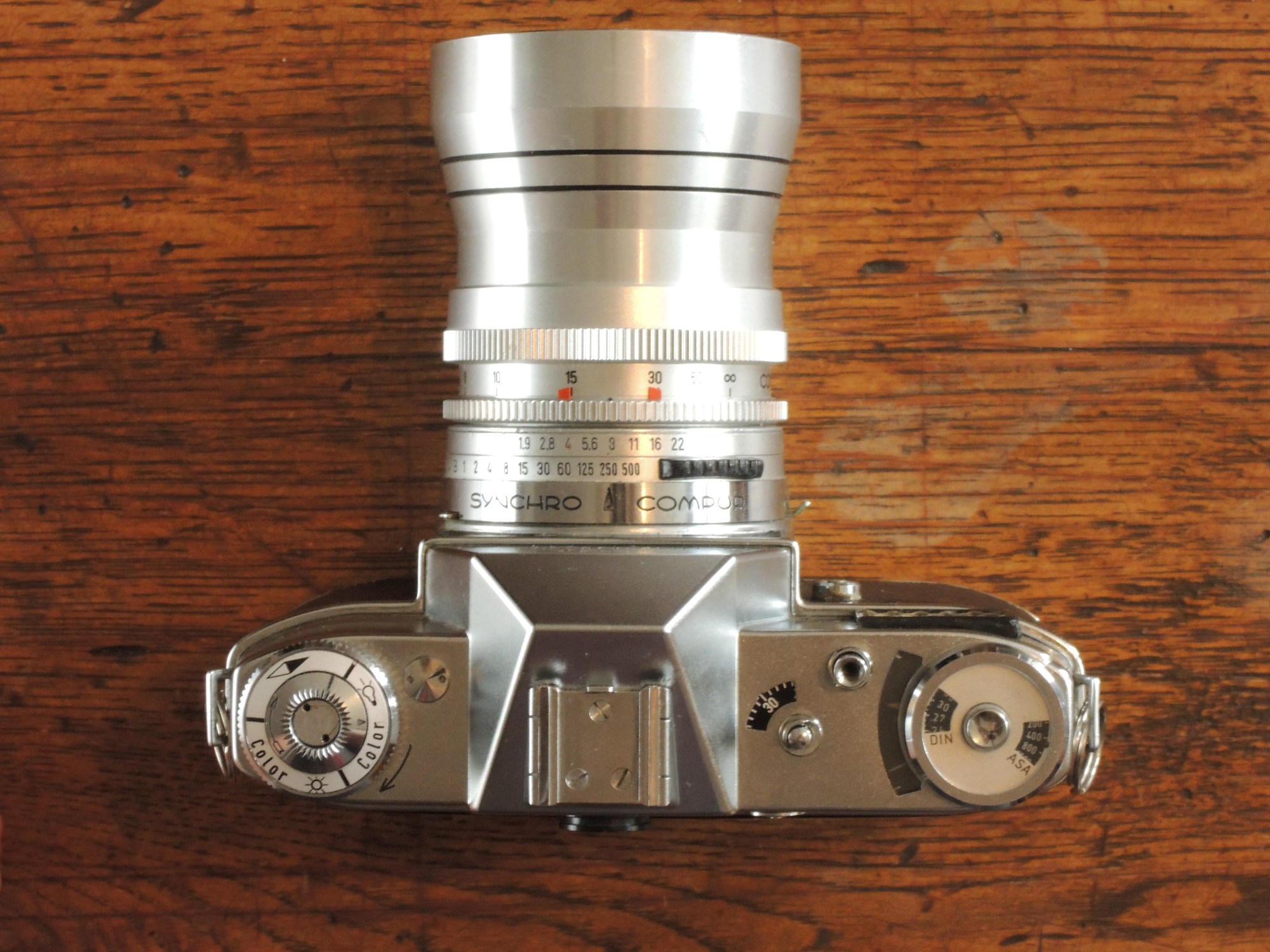 Kodak Retina Reflex S top 4/135