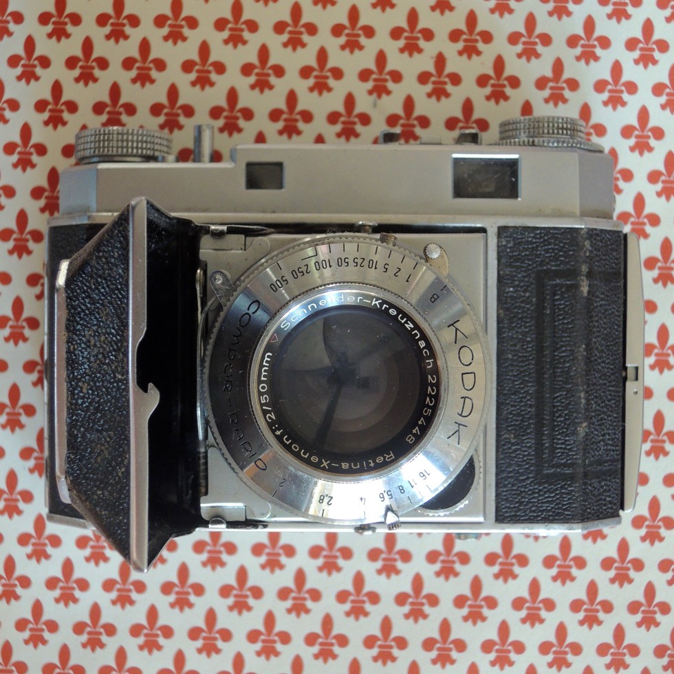 Kodak Retina II front open