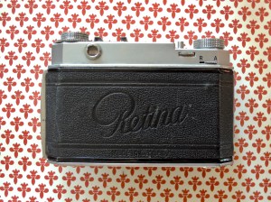 Kodak Retina II back closed