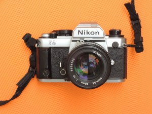 Nikon FA front