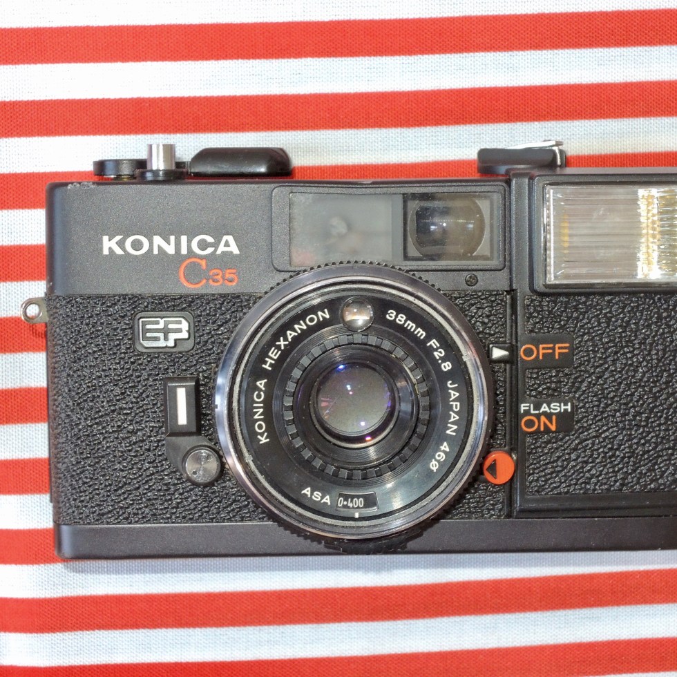 Konica C35 EF front