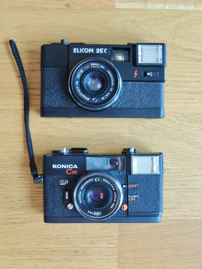 Elicon 35 C vs Konica C 35 EF