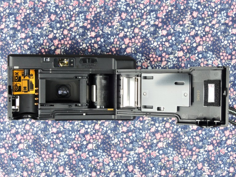 Kodak 35 AF 2 Back Opened