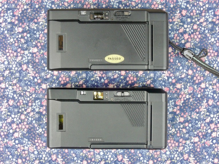 Kodak 35 AF 2 vs Chinon Auto 2001 Back