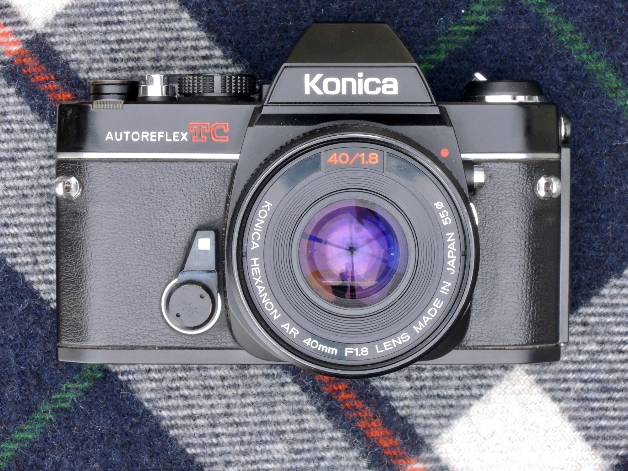 Konica Autoreflex TC Front