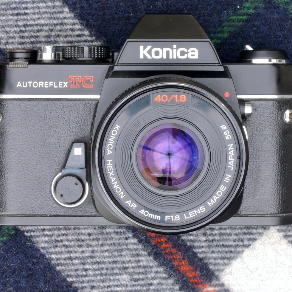 Konica Autoreflex TC Front